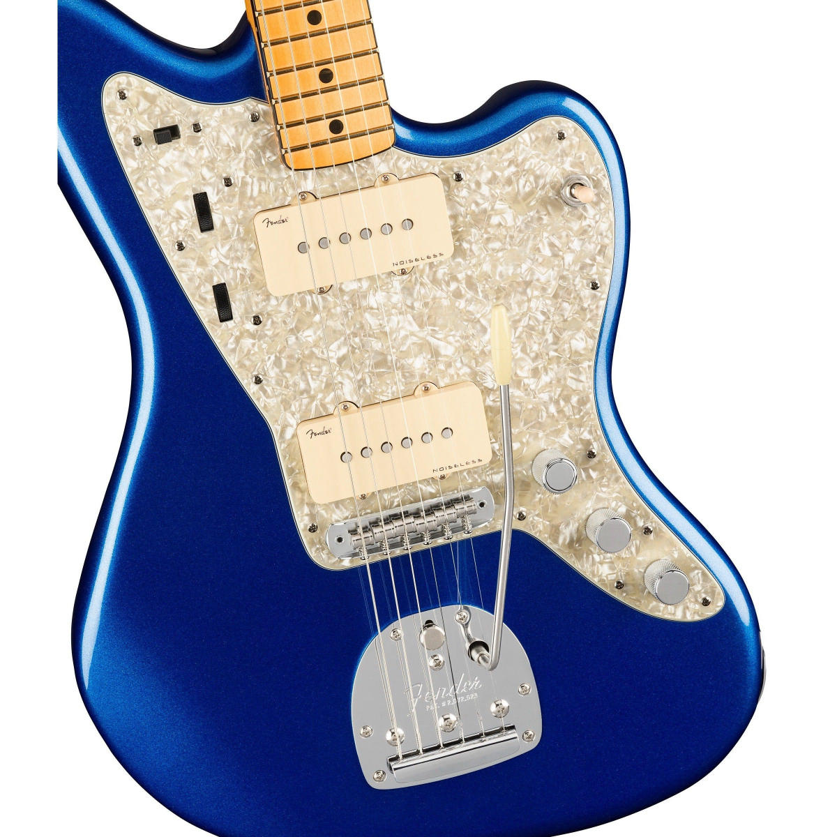 Đàn Guitar Điện Fender American Ultra Jazzmaster, Maple Fingerboard, Cobra Blue, #0118052795