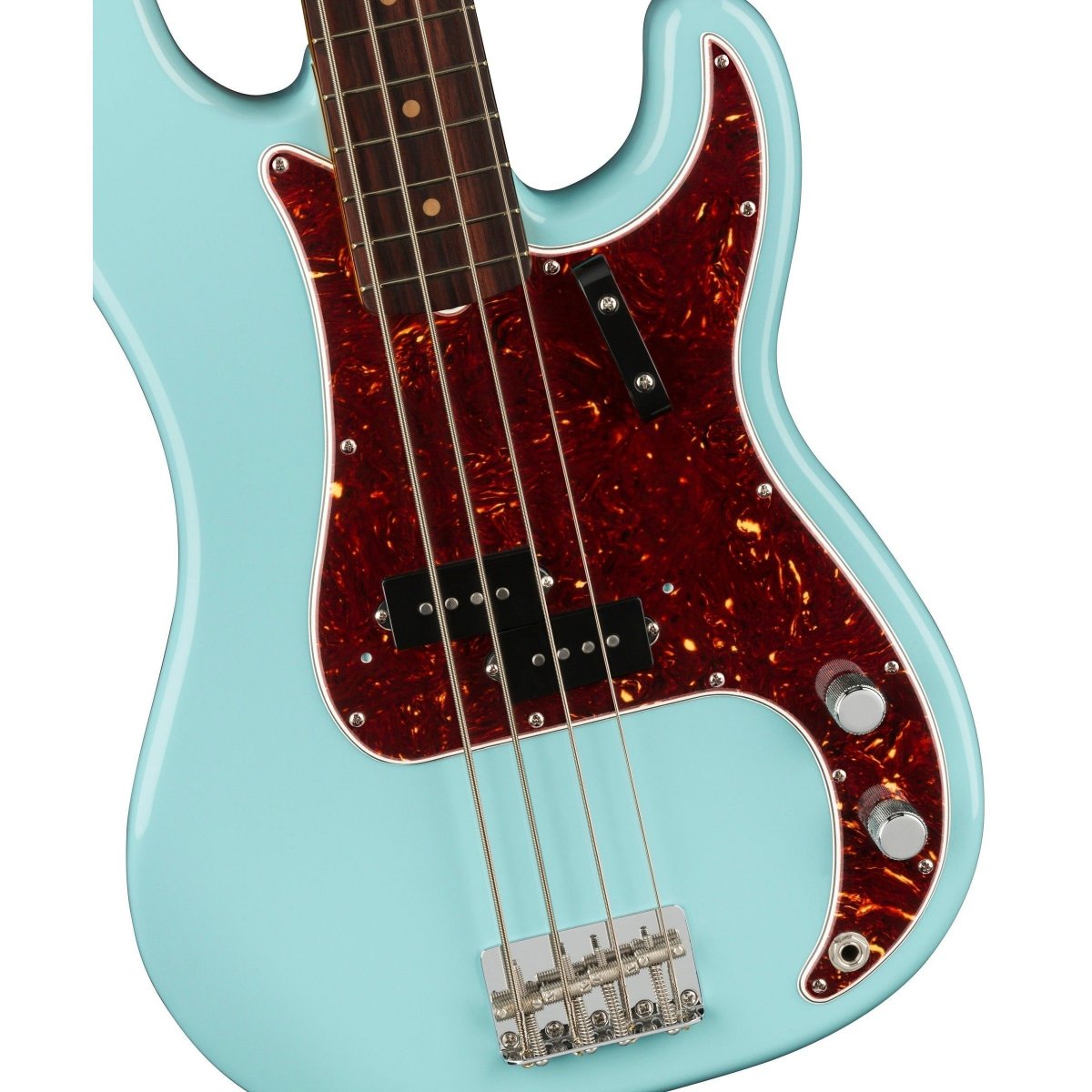 Đàn Guitar Bass Fender American Vintage II 1960 Precision Bass, Slab Rosewood Fingerboard,  Daphne Blue, #0190160804