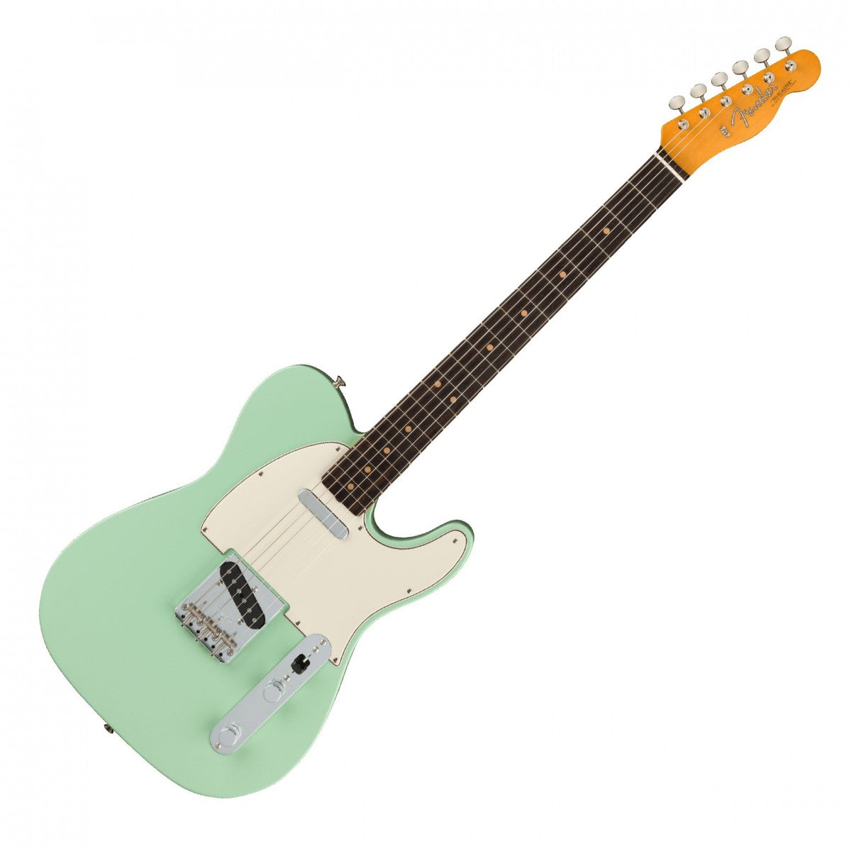 Đàn Guitar Điện Fender American Vintage II 1963 Telecaster, Round-Laminated Rosewood, Surf Green, #0110380857