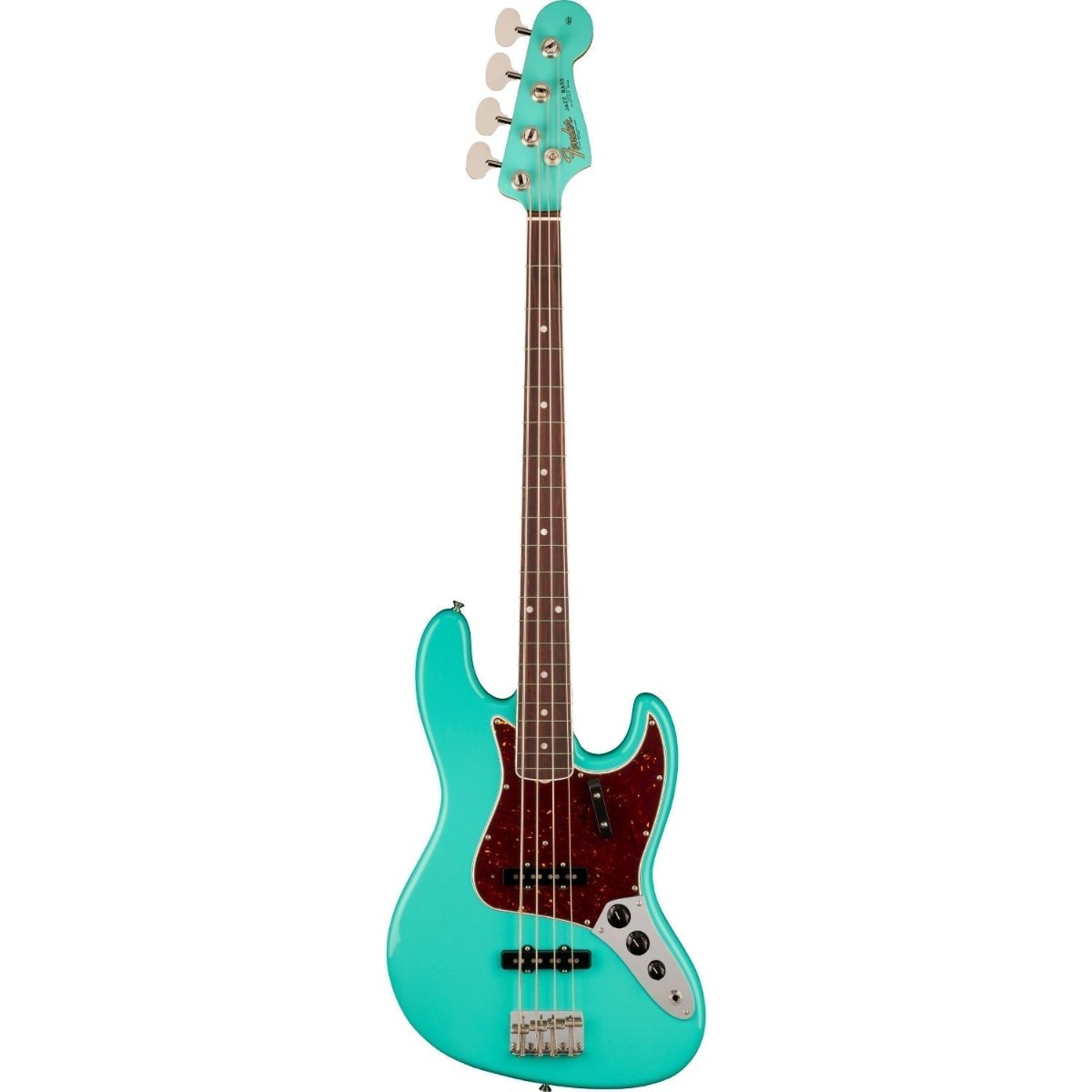 Đàn Guitar Bass Fender American Vintage II 1966 Jazz Bass, Bound-Round Laminated Rosewood Fingerboard, Sea Foam Green, #0190170849