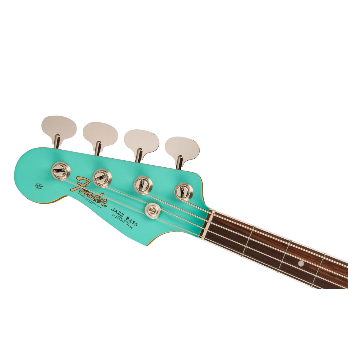 Đàn Guitar Bass Fender American Vintage II 1966 Jazz Bass Left-Hand, Bound-Round Laminated Rosewood Fingerboard, Sea Foam Green, #0190180849