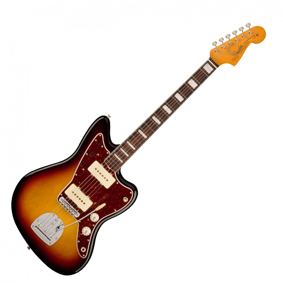 Đàn Guitar Điện Fender American Vintage II 1966 Jazzmaster, Bound-Round Laminated Rosewood Fingerboard, 3-Color Sunburst, #0110340800