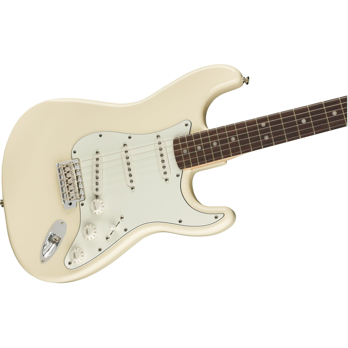 Đàn Guitar Điện Fender Albert Hammond Jr Stratocaster, Rosewood Fingerboard, Olympic White, #0146810305