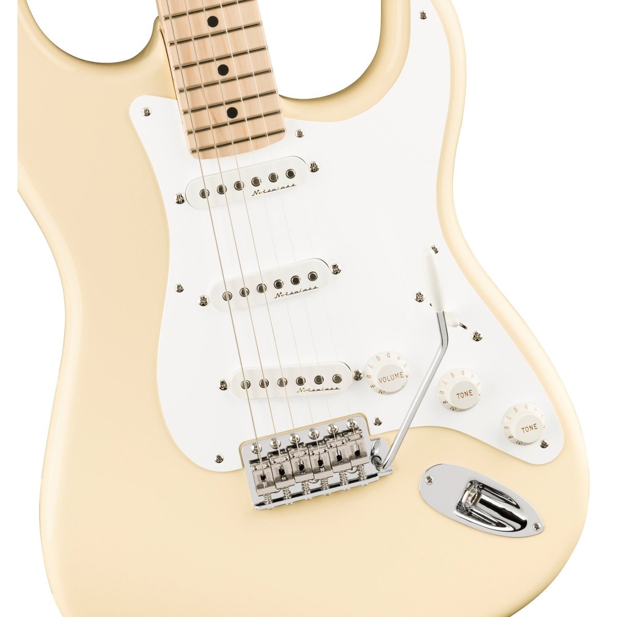Đàn Guitar Điện Fender Eric Clapton Stratocaster, Maple Fingerboard, Olympic White, #0117602805