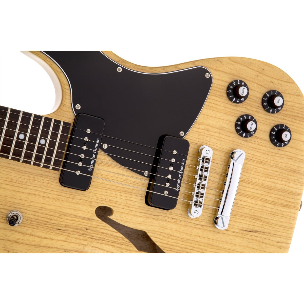 Đàn Guitar Điện Fender Jim Adkins JA90 Telecaster Thinline, Indian Laurel Fingerboard, Natural, # 0262354521