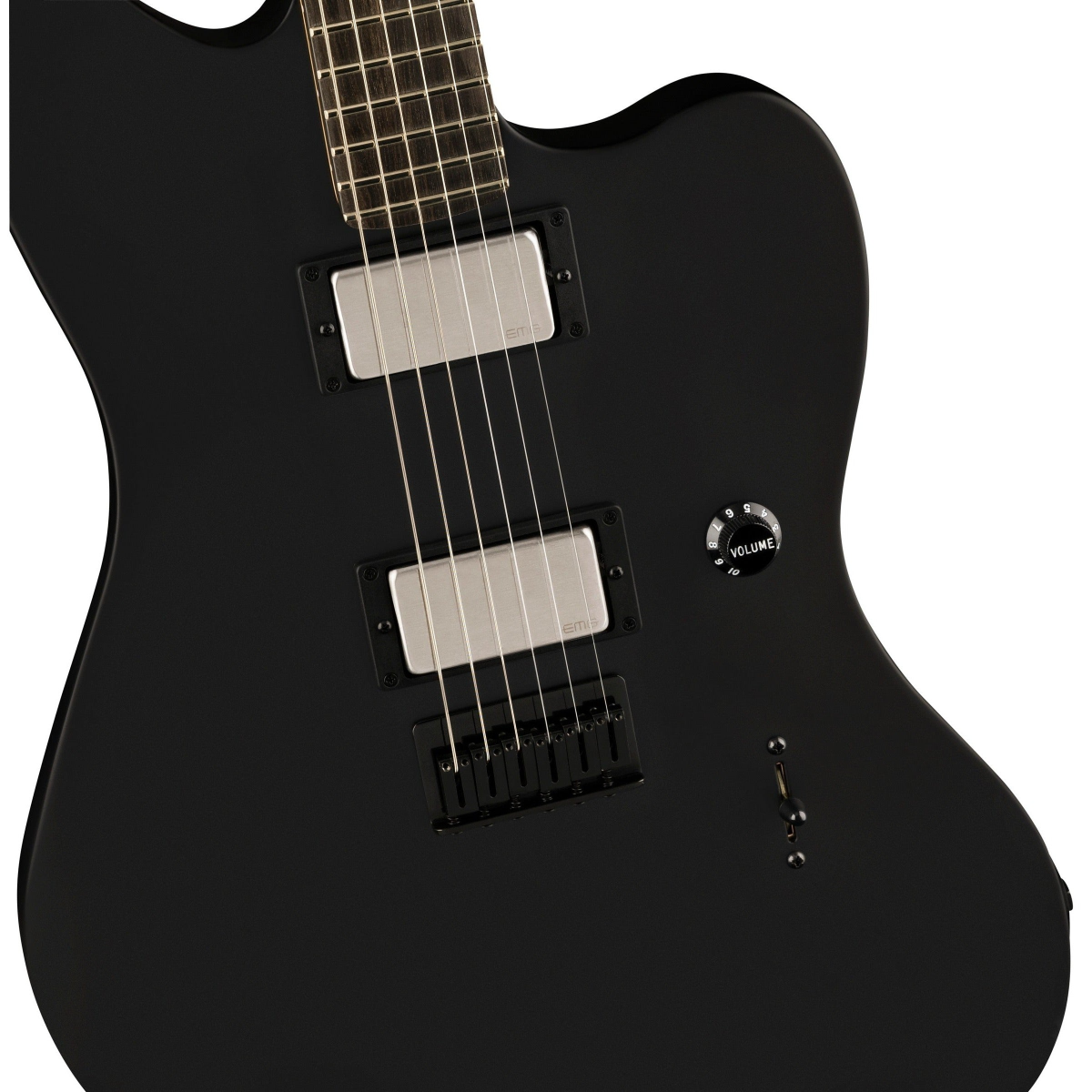 Đàn Guitar Điện Fender Jim Root Jazzmaster, Ebony Fingerboard, Flat Black, #0115300706