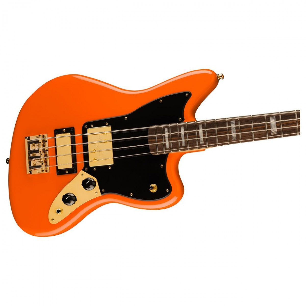 Đàn Guitar Bass Fender Mike Kerr Signature Jaguar Bass, Rosewood Fingerboard, Tiger's Blood Orange w/Bag, #0149460382