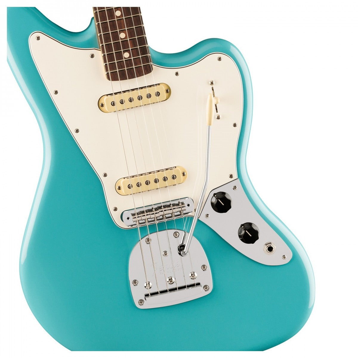 Đàn Guitar Điện Fender Player II Jaguar, Slab Rosewood Fingerboard, Aquatone Blue, #0140580518