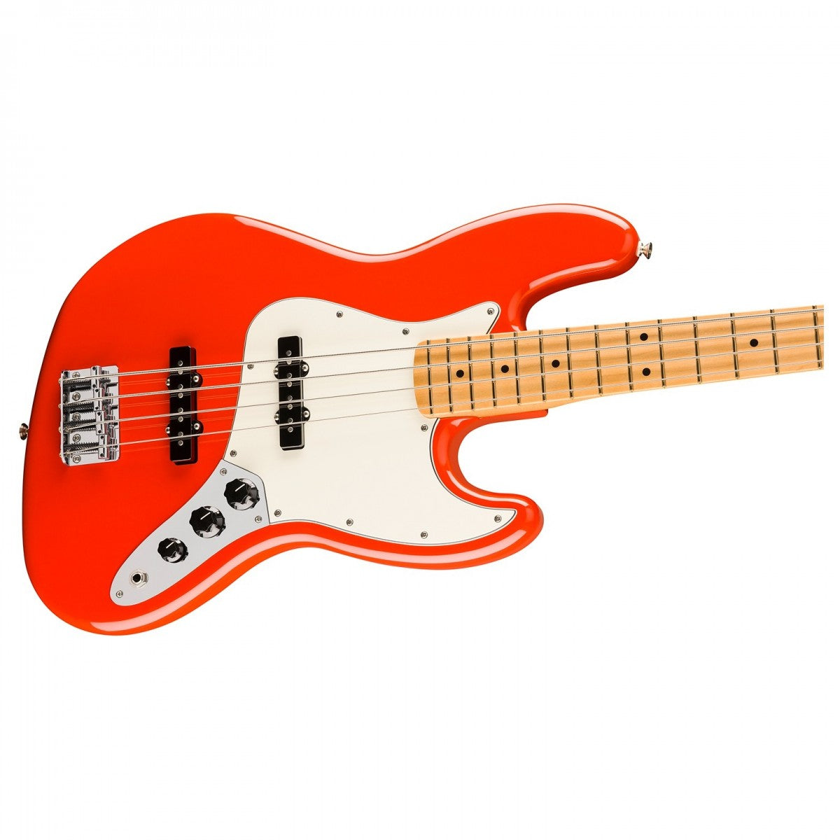 Đàn Guitar Bass Fender Player II Jazz Bass, Maple Fingerboard, Coral Red, #0140482558