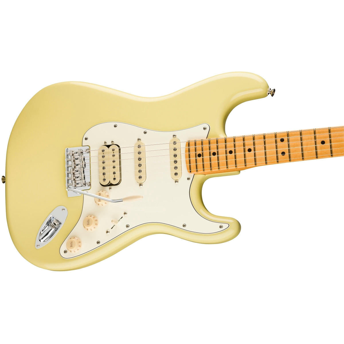 Đàn Guitar Điện Fender Player II Stratocaster HSS, Maple Fingerboard, Hialeah Yellow, #0140542561