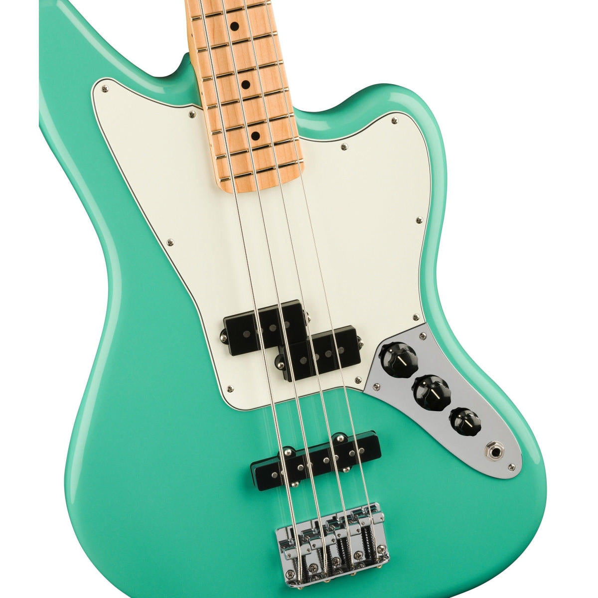 Đàn Guitar Bass Fender Player Jaguar Bass, Maple Fingerboard, Sea Foam Green, #0149302573
