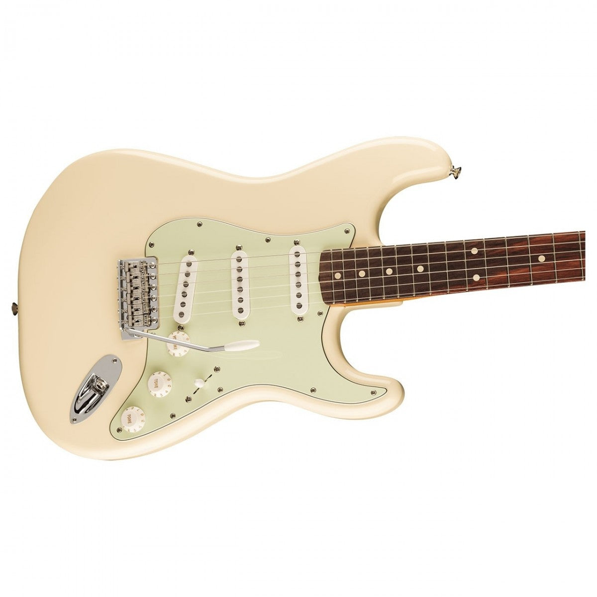 Đàn Guitar Điện Fender Vintera II '60s Stratocaster, Slab Rosewood Fingerboard, Olympic White, #0149020305