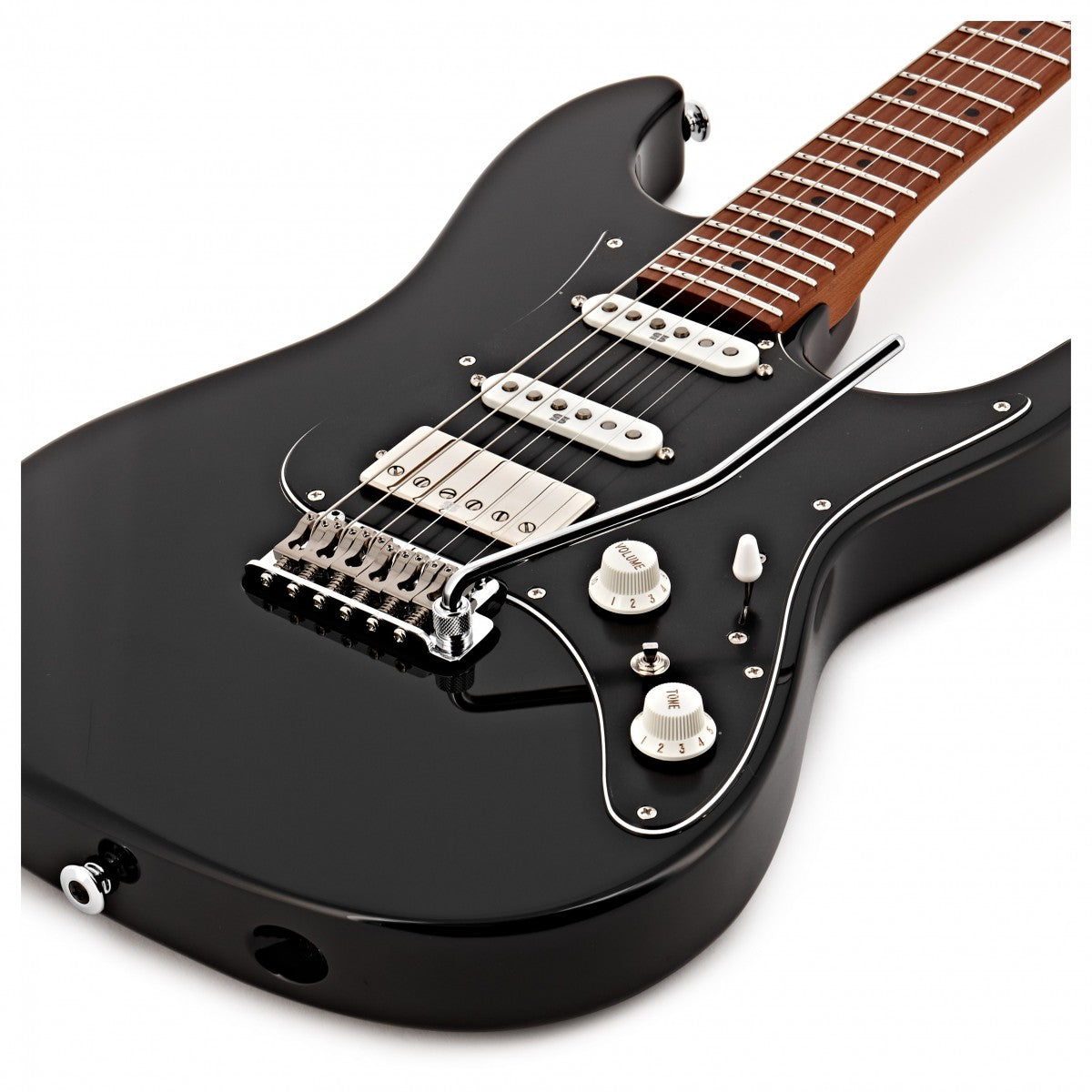 Đàn Guitar Điện Ibanez AZ2204B, HSS, Black w/Case