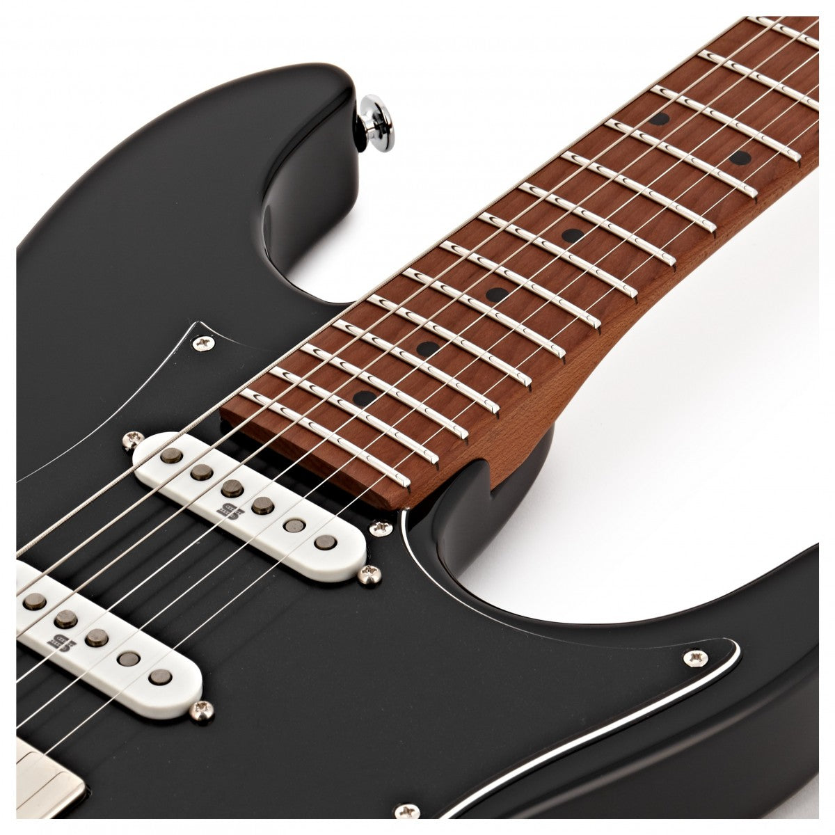 Đàn Guitar Điện Ibanez AZ2204B, HSS, Black w/Case