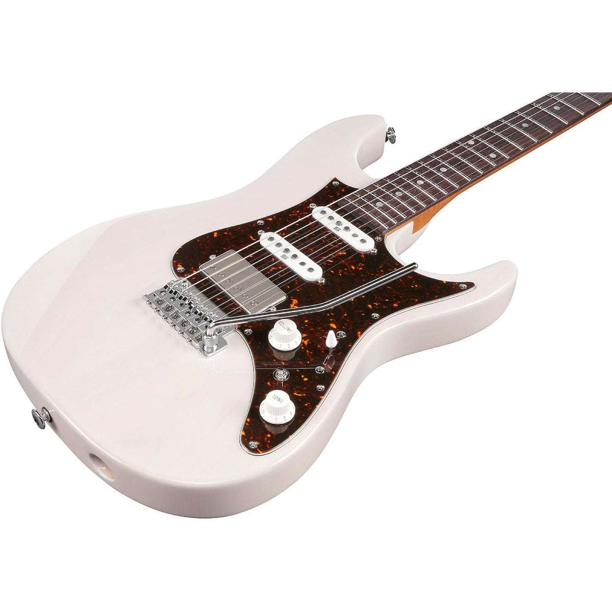 Đàn Guitar Điện Ibanez AZ2204N, HSS, Antique White Blonde w/Case