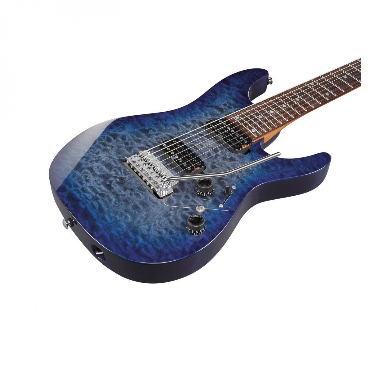 Đàn Guitar Điện Ibanez AZ427P2QM, HH, Twilight Blue Burst w/Bag