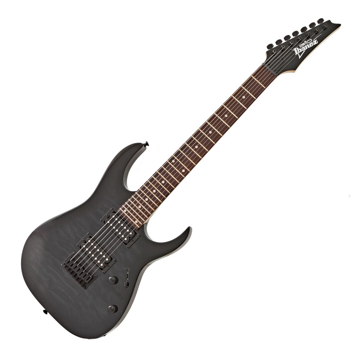 Ibanez GRG7221QA GIO, Transparent Black Sunburst