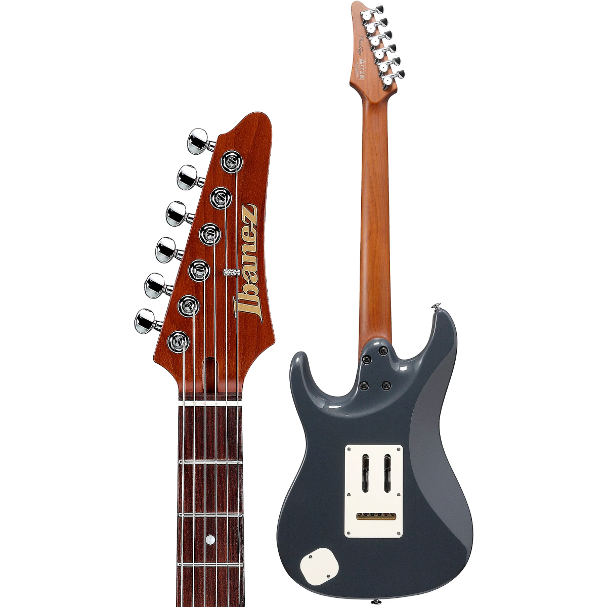 Đàn Guitar Điện Ibanez AZ2204NW, HSS, Gray Metallic w/Case