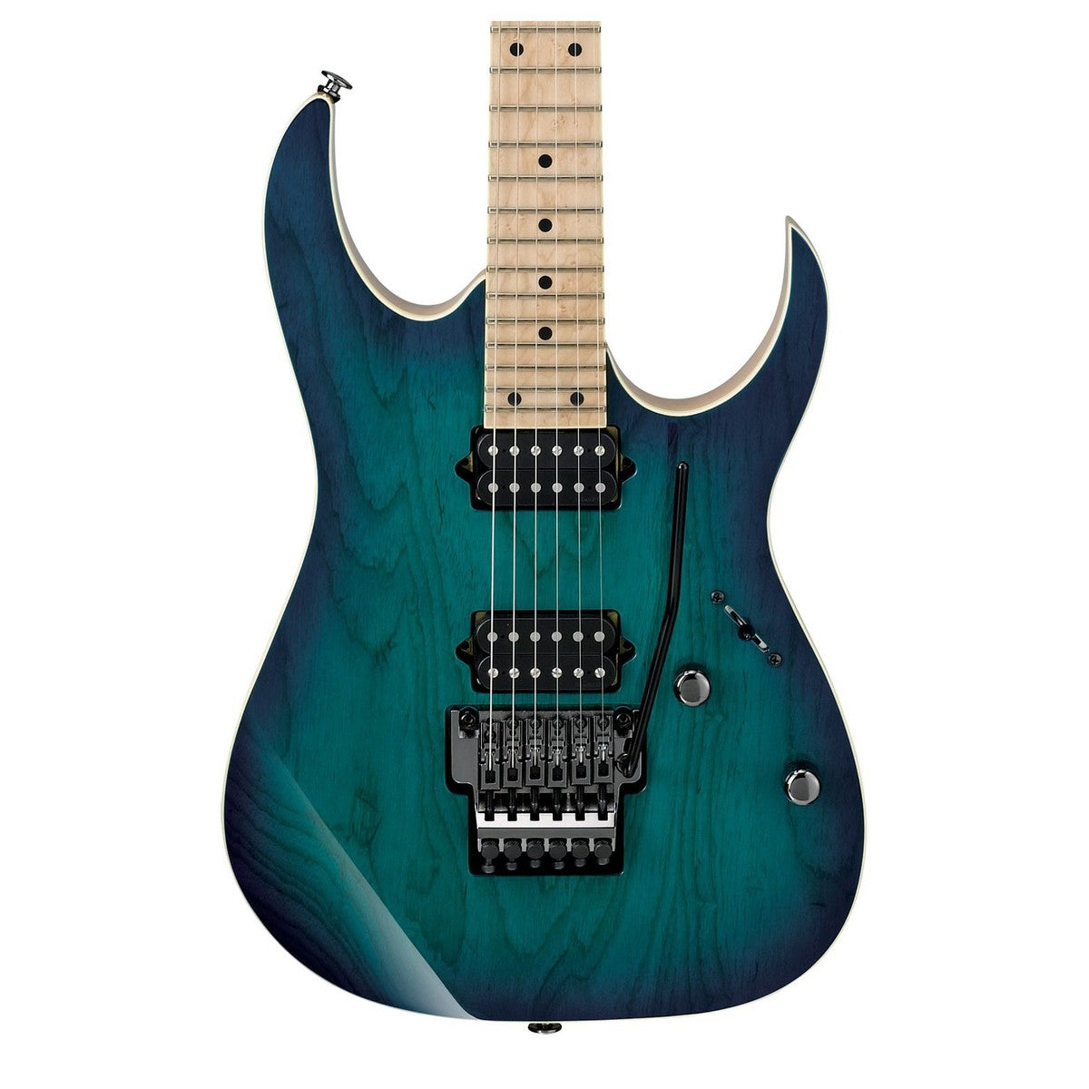 Đàn Guitar Điện Ibanez RG652AHM, HH, Nebula Green Burst w/Case