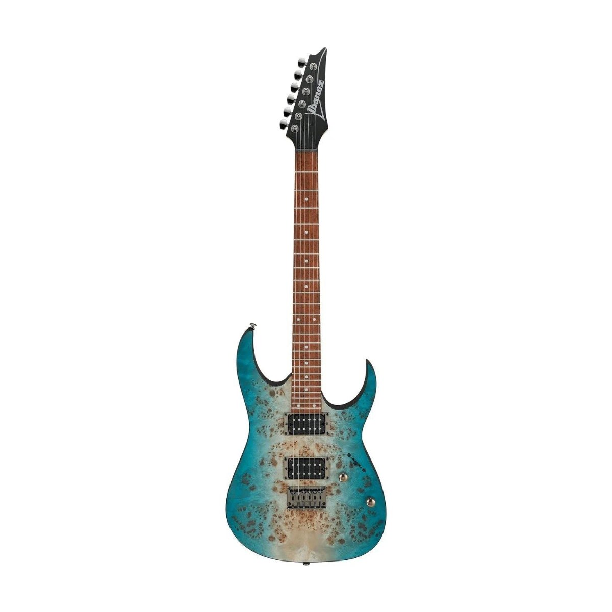 Đàn Guitar Điện Ibanez RG421PB, HH, Caribbean Shoreline Flat