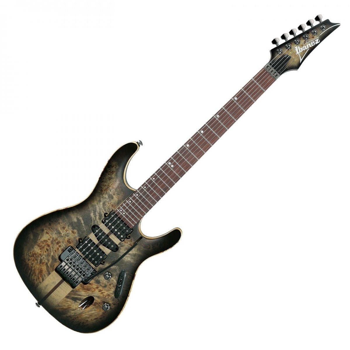 Ibanez S1070PBZ-CKB Premium, Charcoal Black Burst