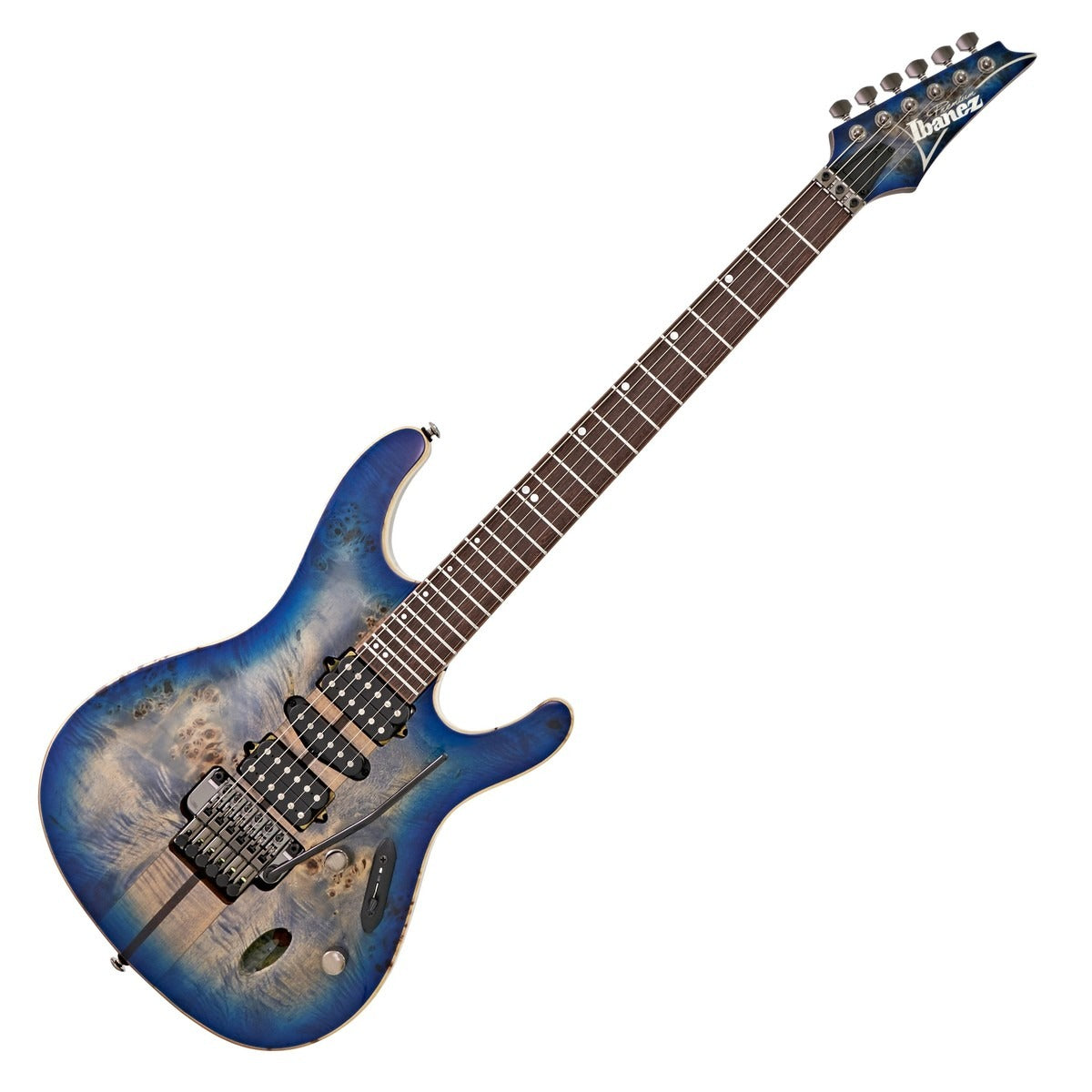 Ibanez S1070PBZ Premium, Cerulean Blue Burst