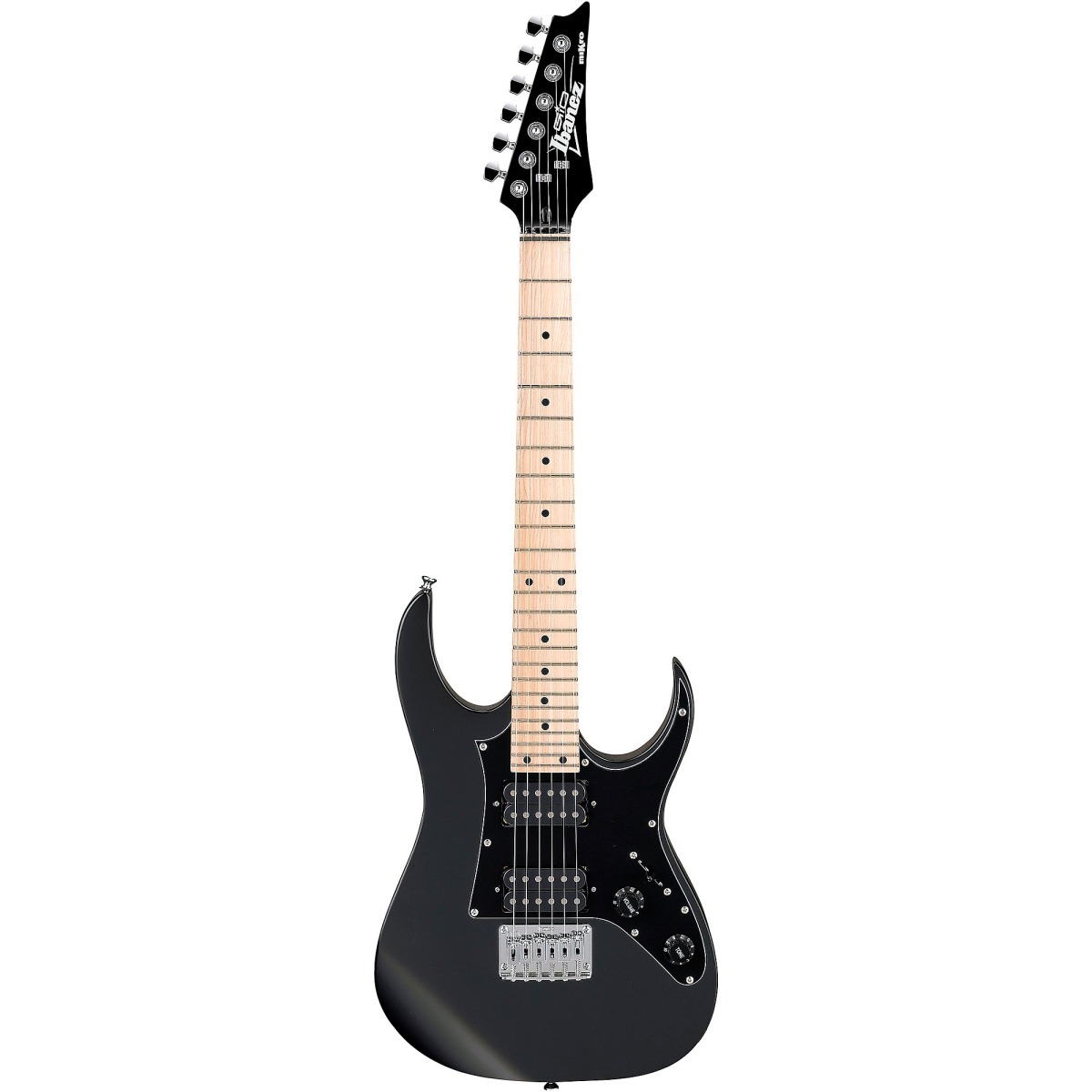Đàn Guitar Điện Ibanez miKro, Ibanez GRGM21M, Flat Black