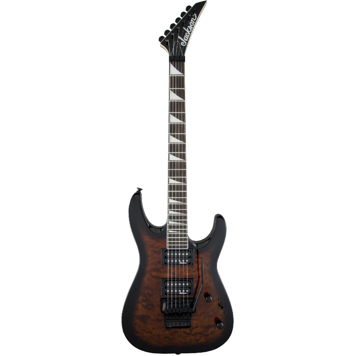Đàn Guitar Điện Jackson JS Series Dinky Arch Top JS32Q DKA Tremolo, Amaranth Fingerboard, Dark Sunburst, #2910113510