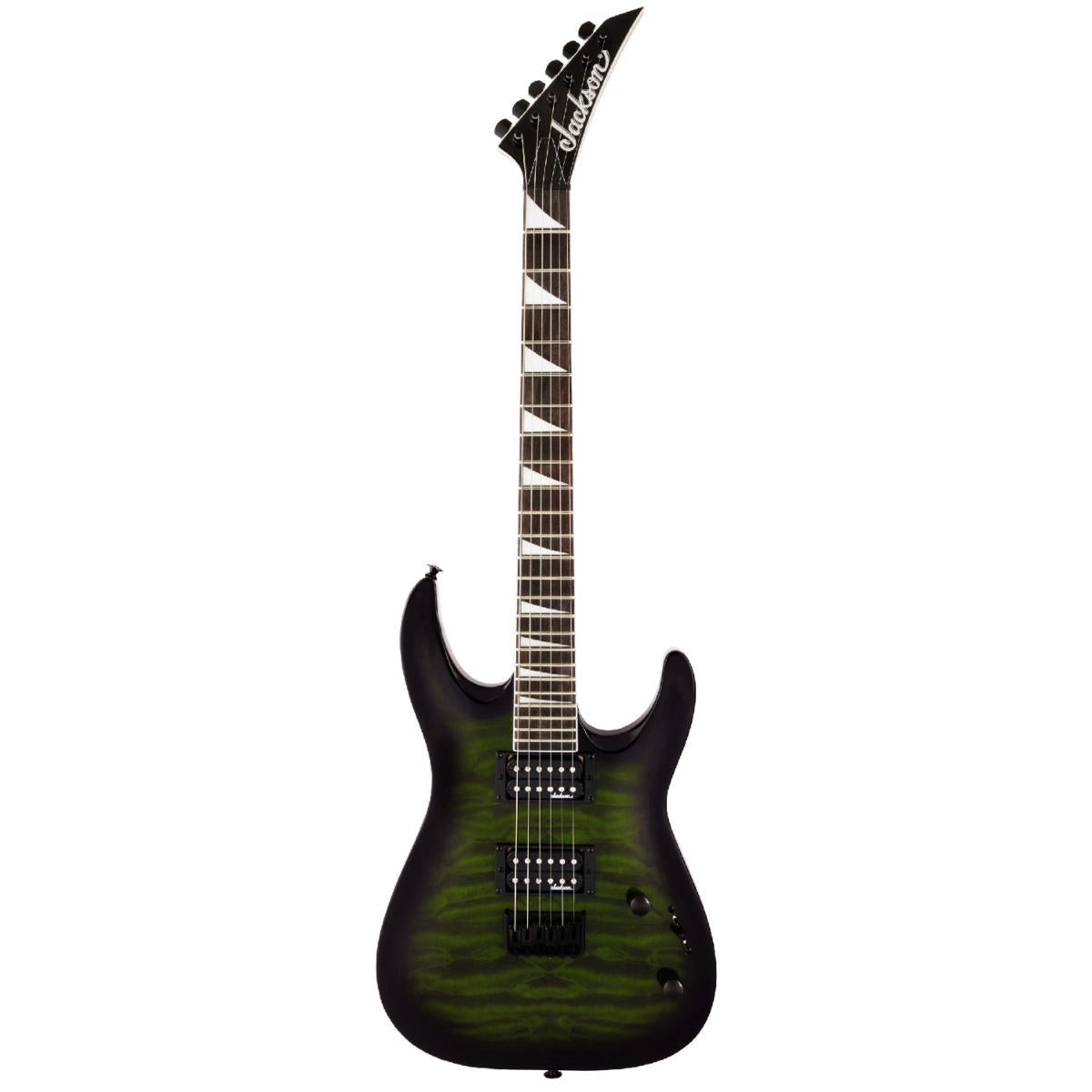 Đàn Guitar Điện Jackson JS Series Dinky Arch Top JS32Q DKA, Amaranth Fingerboard, Transparent Green Burst, #2918809587