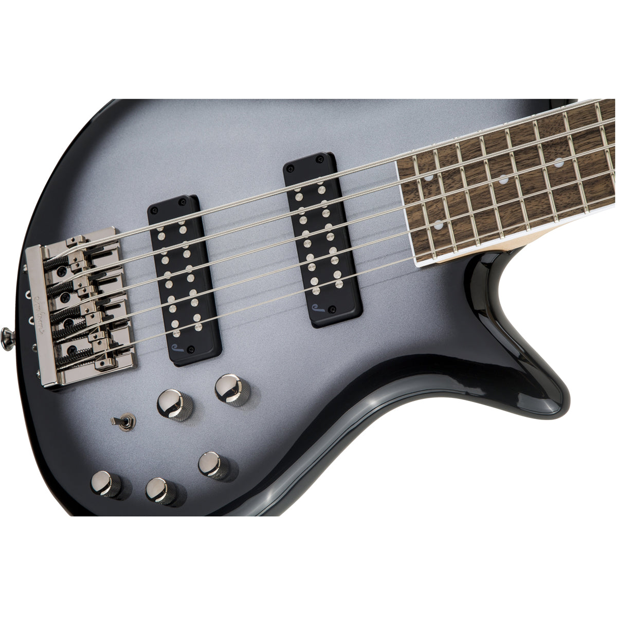 Đàn Guitar Bass Jackson JS Series Spectra JS3 V, Laurel Fingerboard, Silverburst, #2919005521