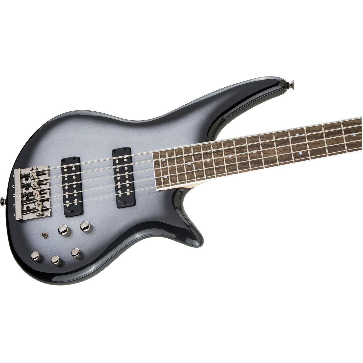 Đàn Guitar Bass Jackson JS Series Spectra JS3 V, Laurel Fingerboard, Silverburst, #2919005521