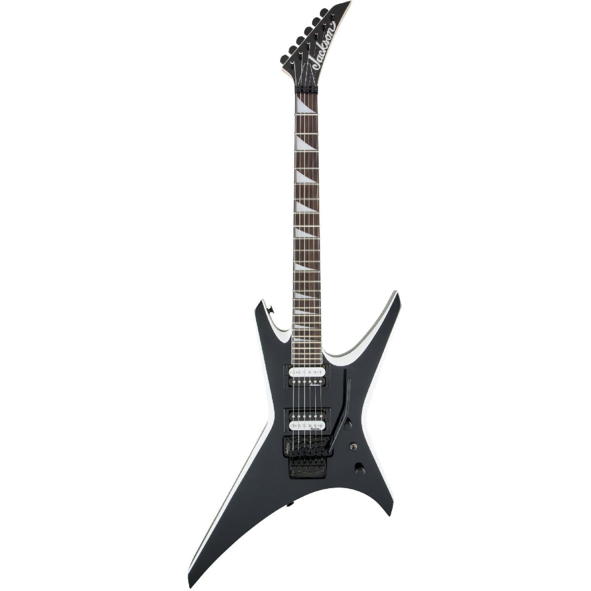 Đàn Guitar Điện Jackson JS Series Warrior, Ibanez JS32, Black with White Bevels, #2910146572