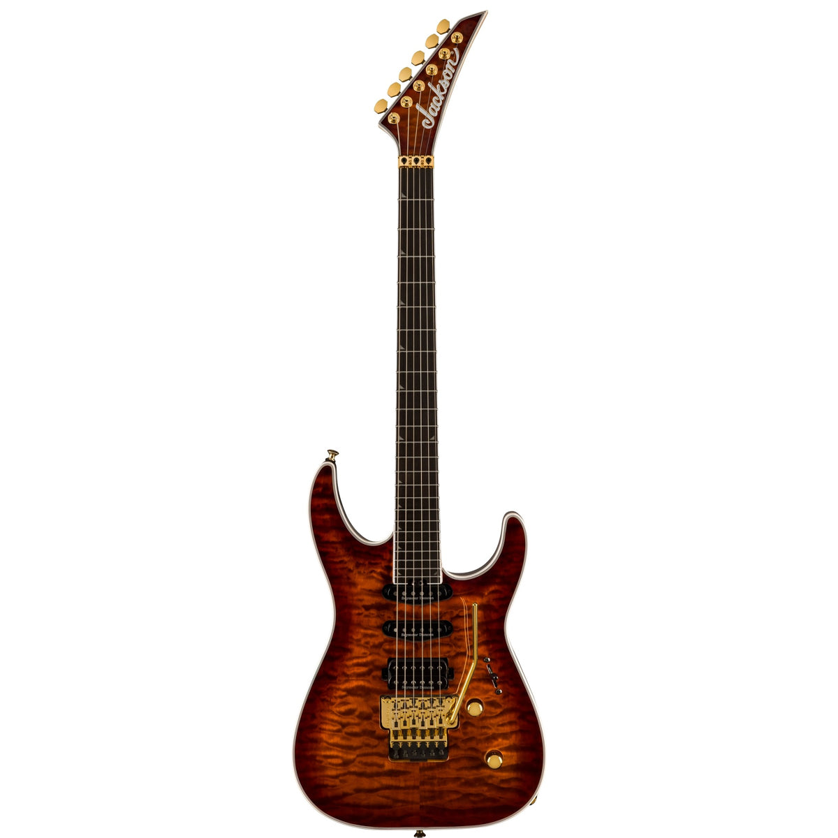 Đàn Guitar Điện Jackson Pro Plus Soloist SLA3Q, Amber Tiger Eye, #2914327580