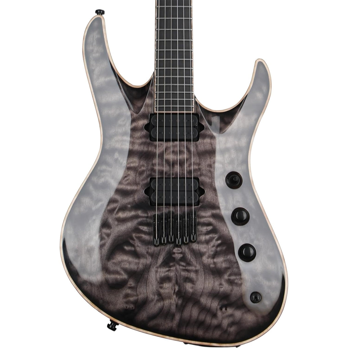 Đàn Guitar Điện Jackson USA Signature Chris Broderick Soloist 6, Transparent Black, #2803056885