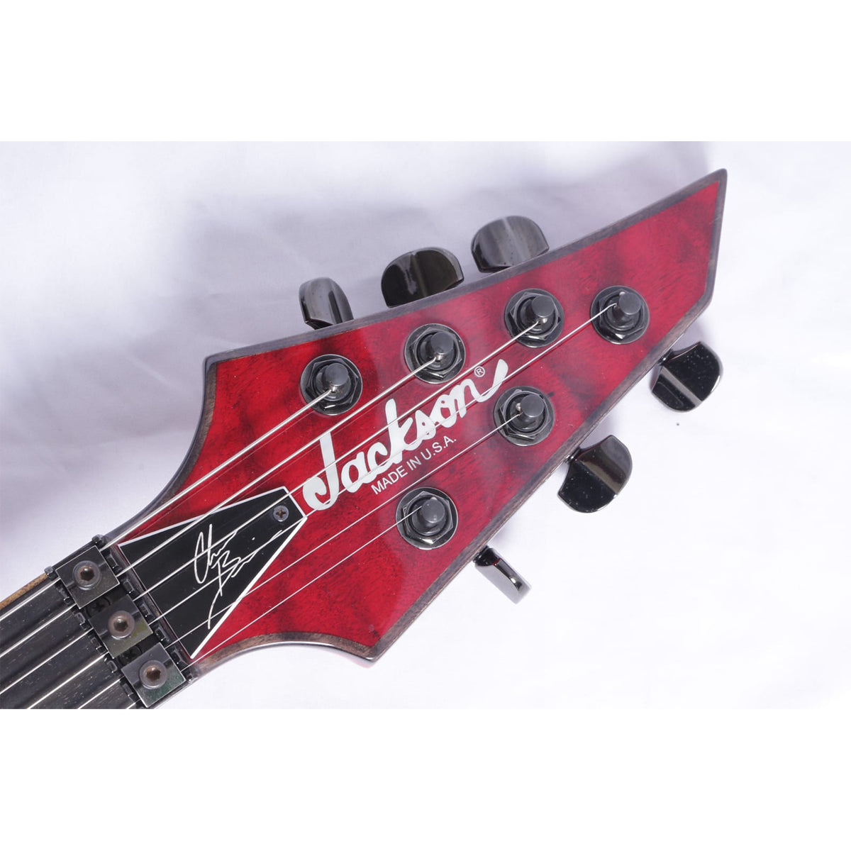 Đàn Guitar Điện Jackson USA Signature Chris Broderick Soloist 6, Transparent Red, #2803056890