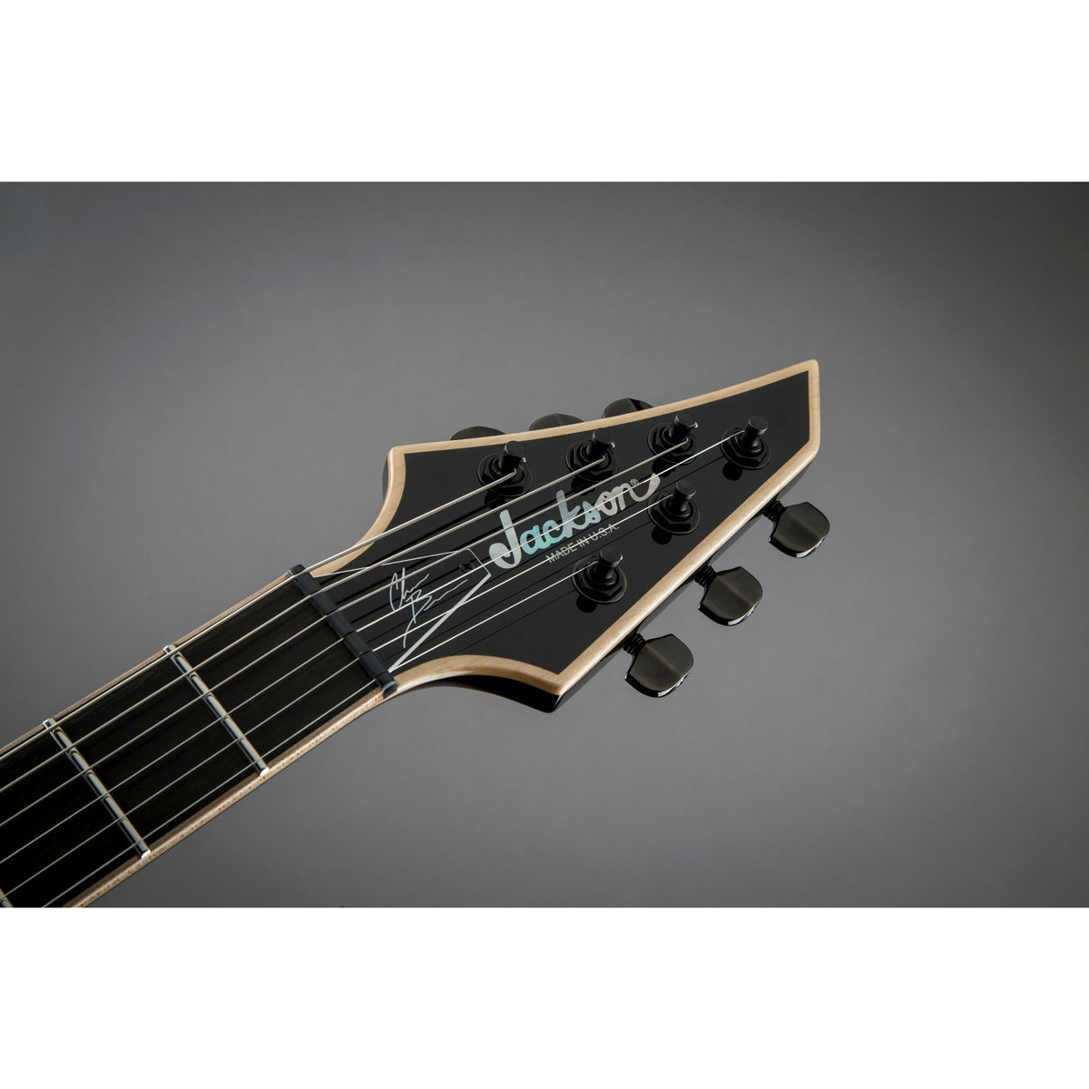 Đàn Guitar Điện Jackson USA Signature Chris Broderick Soloist HT6, Ebony Fingerboard, Gloss Black, #2803156803