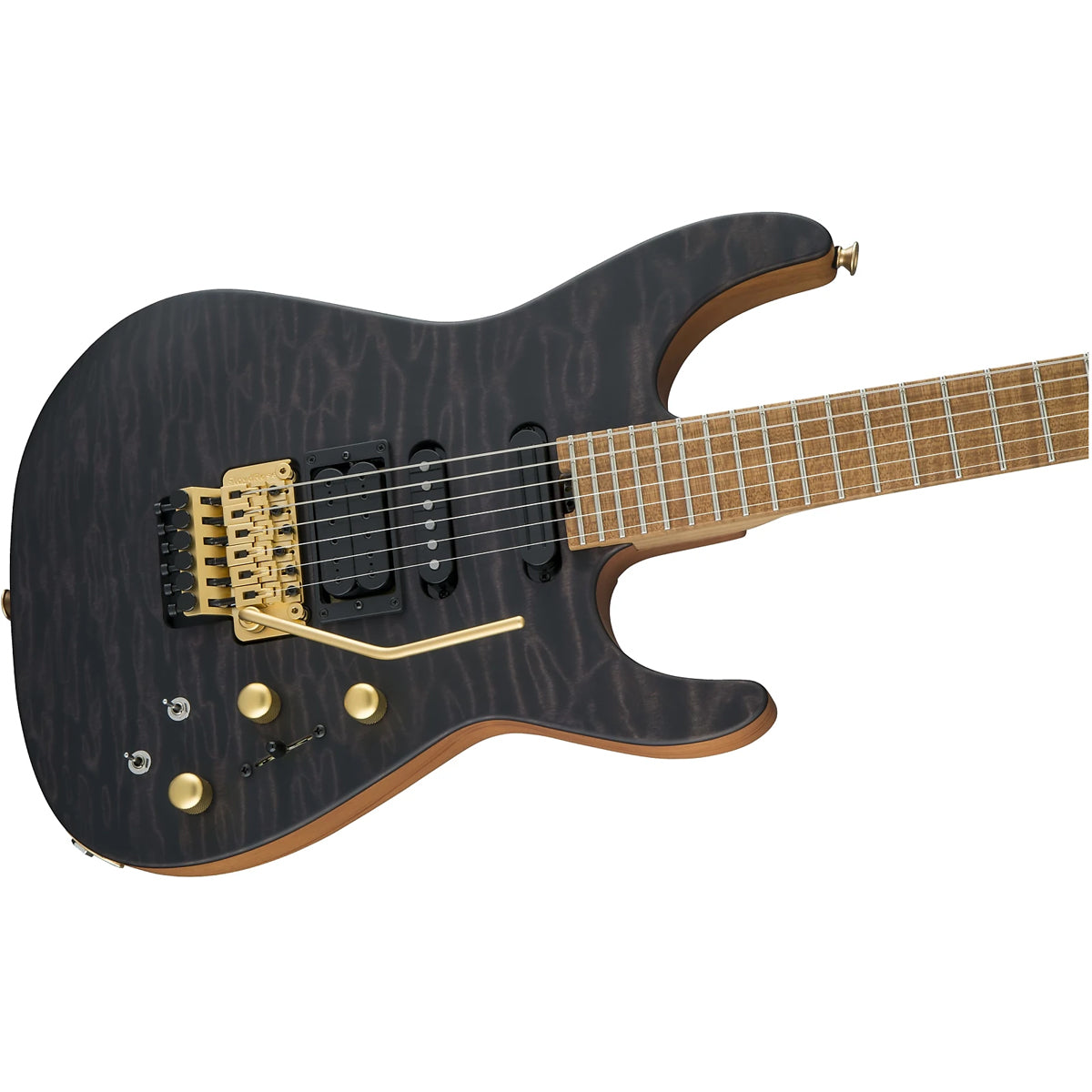 Đàn Guitar Điện Jackson USA Signature Phil Collen PC1, Caramelized Flame Maple Fingerboard, Satin Trans Black, #2803152876
