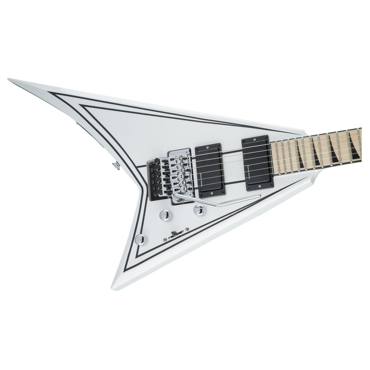 Đàn Guitar Điện Jackson X Series Rhoads RRX24M, Maple Fingerboard, Snow White With Black Pinstripes, #2916322548