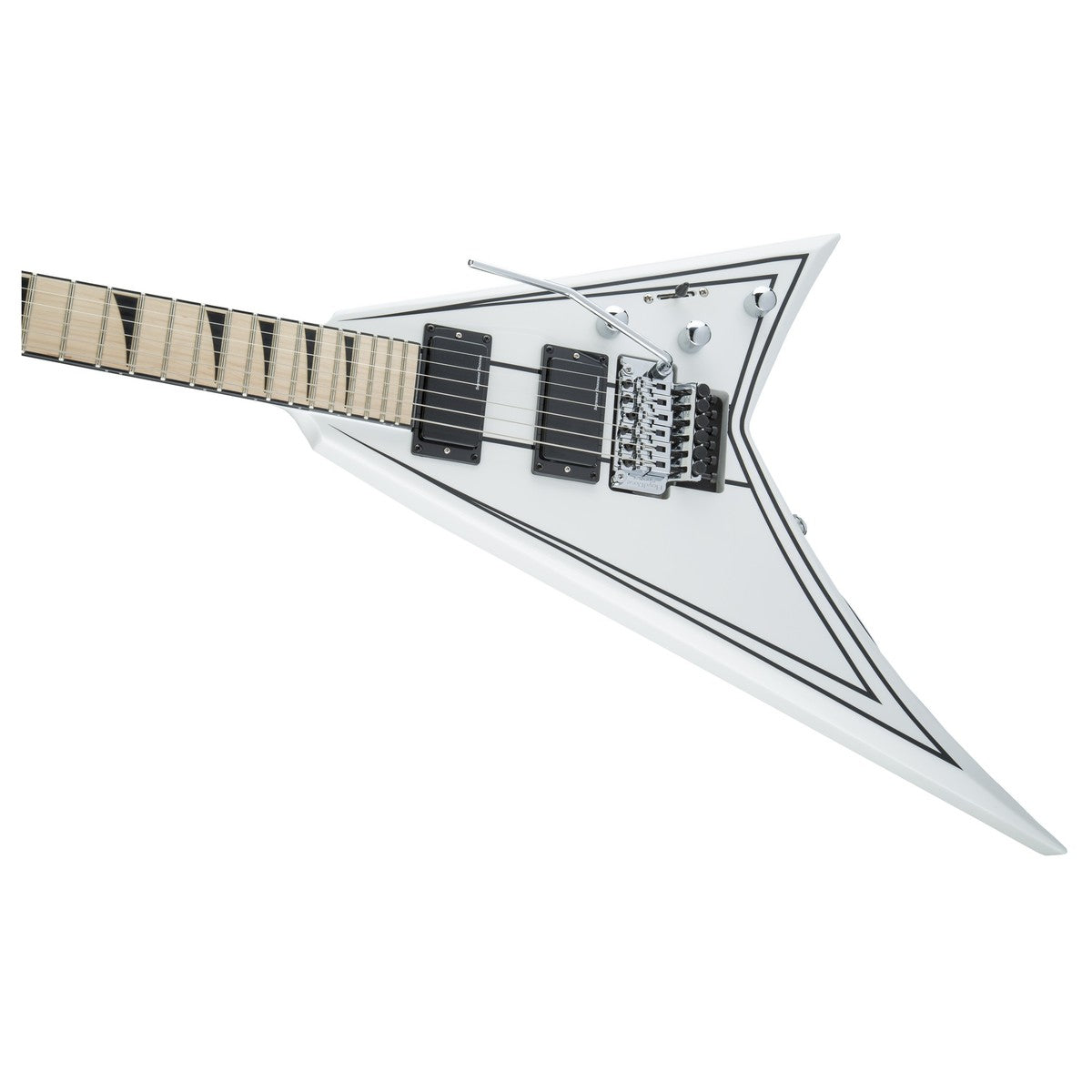 Đàn Guitar Điện Jackson X Series Rhoads RRX24M, Maple Fingerboard, Snow White With Black Pinstripes, #2916322548