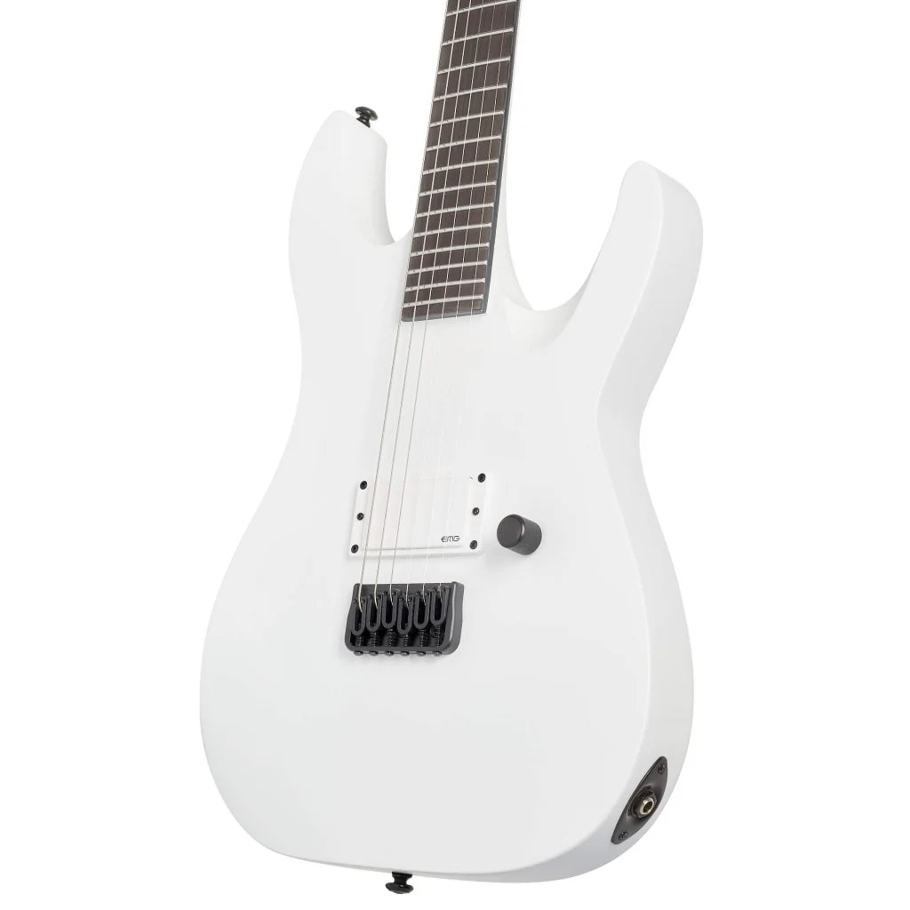 ESP LTD M-7HT Baritone Arctic Metal 7 String, Snow White Satin