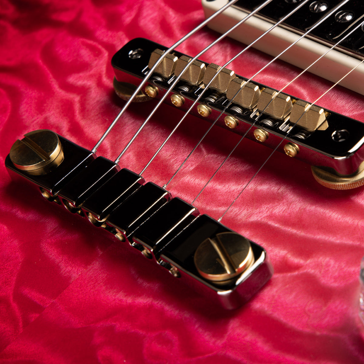 Đàn Guitar Điện PRS PRS McCarty 594 Singlecut Wood Library 10 Top Private Stock, Blood Red Glow w/Case