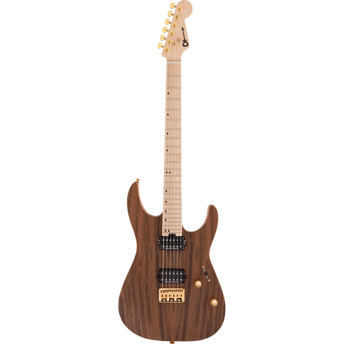 Đàn Guitar Điện Charvel Pro-Mod DK24 HH HT M Mahogany with Figured Walnut, Maple Fingerboard