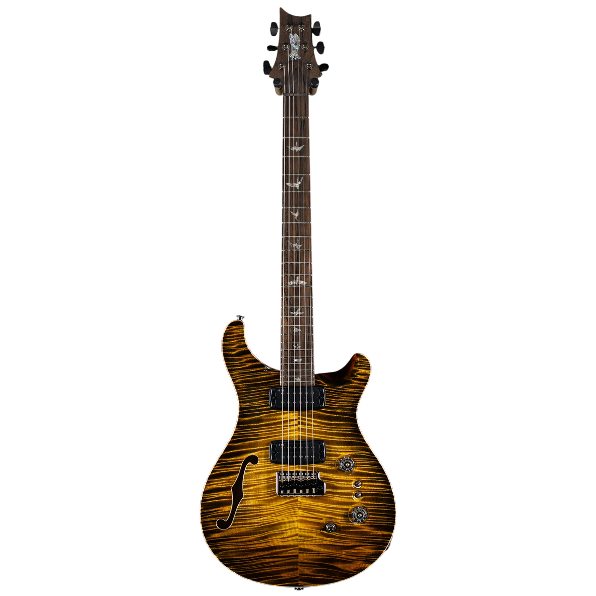 Đàn Guitar Điện PRS Custom 24-08 Wood Library 10 Top Private Stock, Tiger Eye Glow w/Case