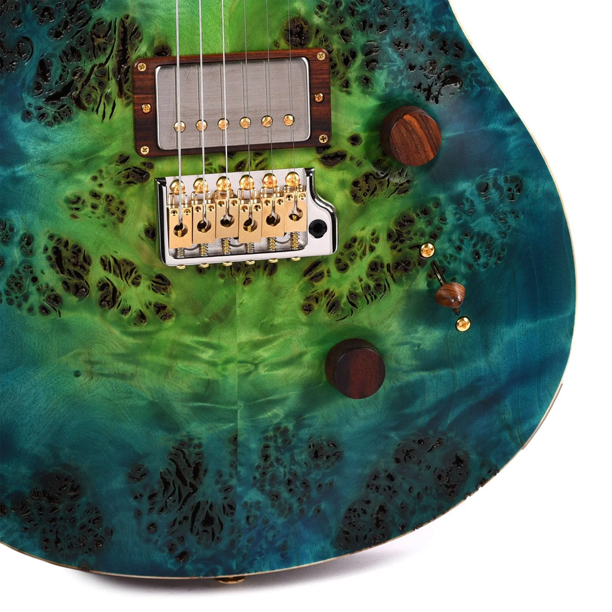 Đàn Guitar Điện PRS Custom 24 Wood Library 10 Top Private Stock, Laguna Glow w/Case