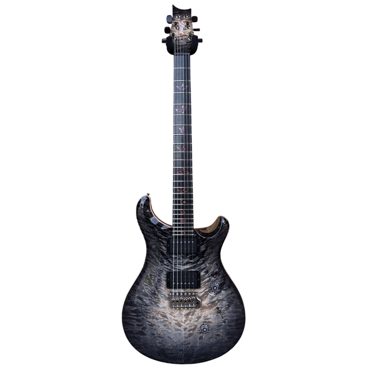 Đàn Guitar Điện PRS Custom 24 Wood Library 10 Top Private Stock, Frostbite Glow Smoked Burst w/Case