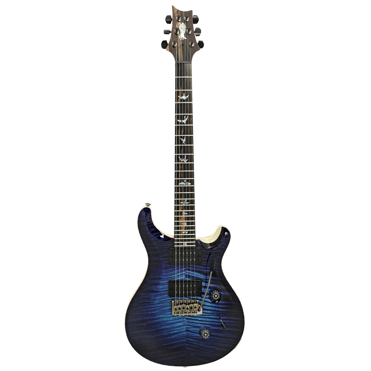 Đàn Guitar Điện PRS Custom 24 Wood Library 10 Top Private Stock, Sapphire Violet Glow w/Case