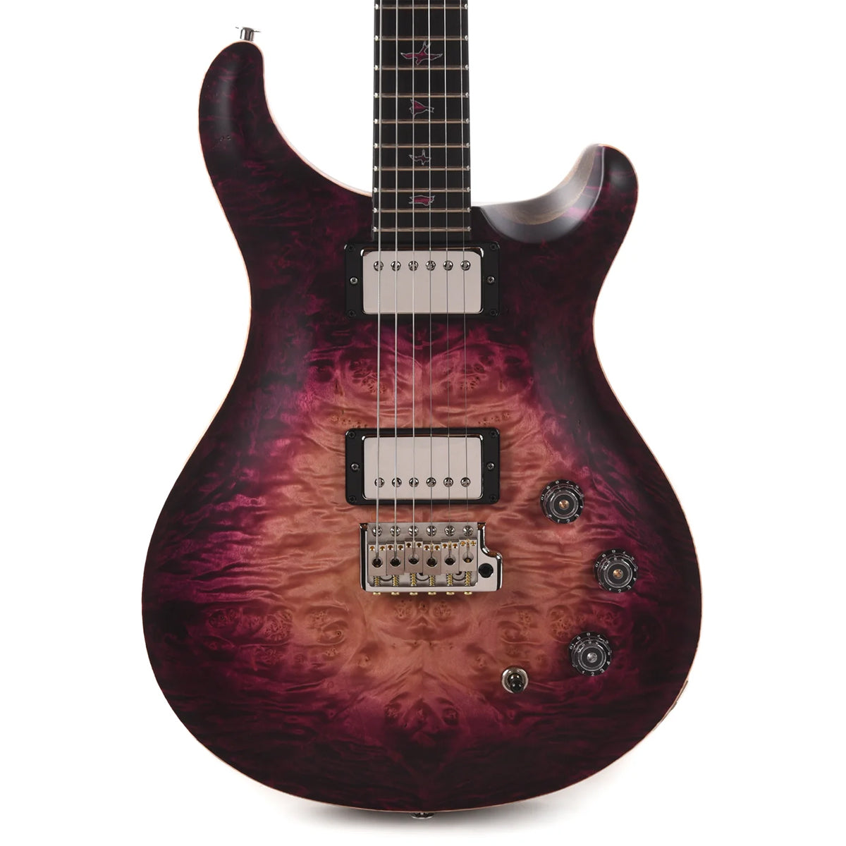 Đàn Guitar Điện PRS DGT Wood Library 10 Top Private Stock, Black Limba Orchid Glow w/Case