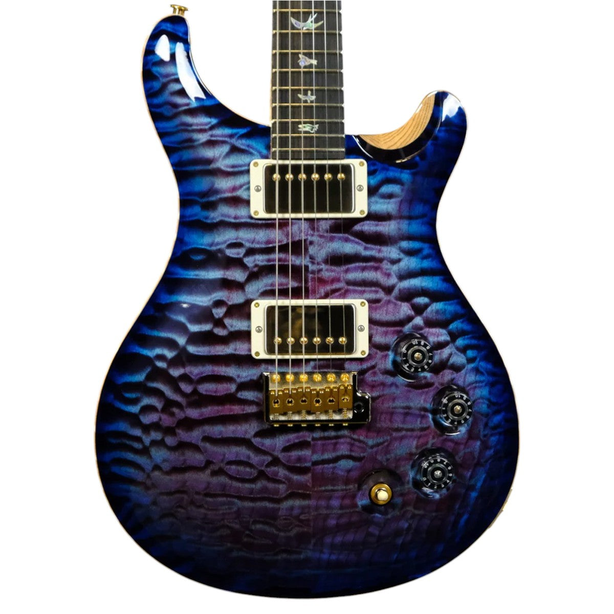 Đàn Guitar Điện PRS DGT Wood Library 10 Top, Violet Cobalt Burst w/Case