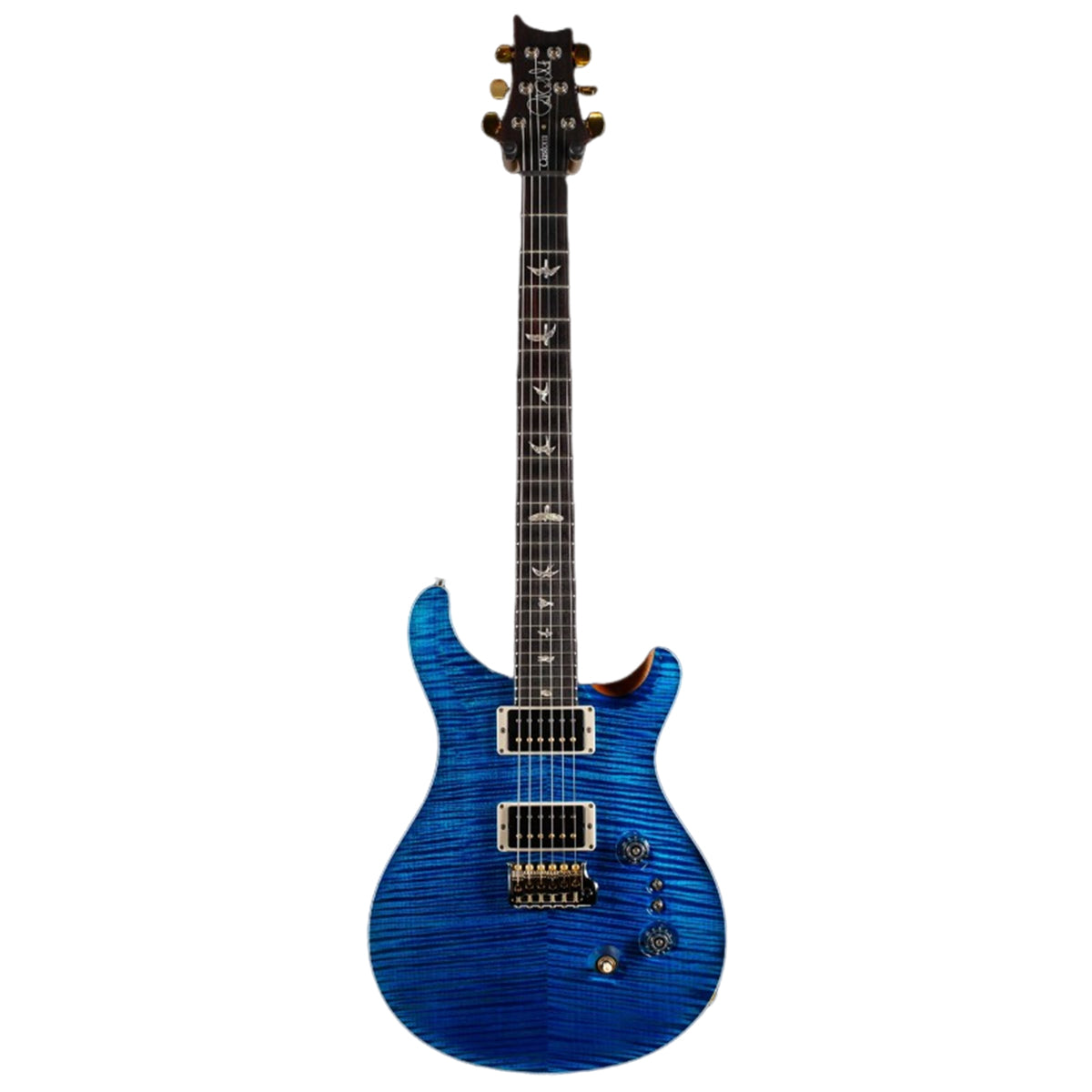 Đàn Guitar Điện PRS Custom 24-08 Wood Library 10 Top, Aquamarine w/Case