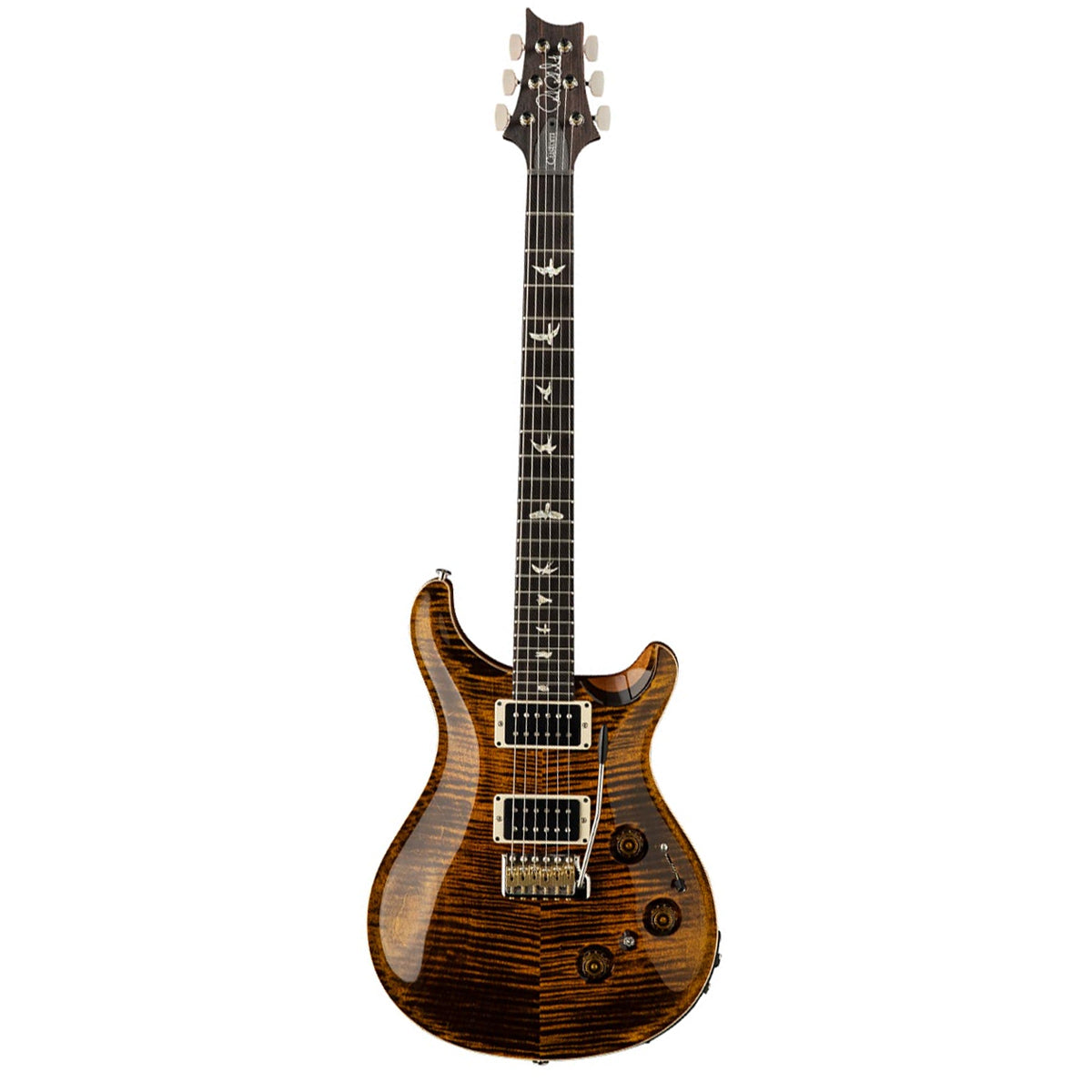Đàn Guitar Điện PRS Custom 24 Piezo, Yellow Tiger w/Case